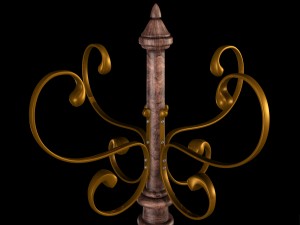 coat rack 3D Model