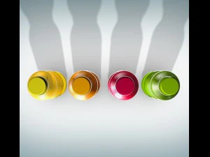 fanta bottles 3D Model