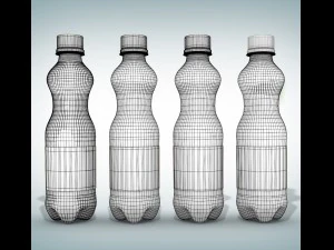 fanta bottles 3D Model