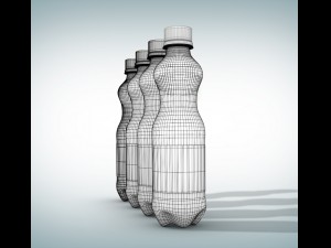 fanta bottles 3D Модель