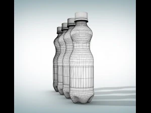 fanta bottles 3D Model