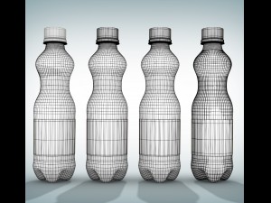 fanta bottles 3D Модель