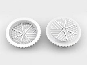 amoladora Modelo de impresión 3D