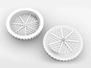 amoladora Modelo de impresión 3D