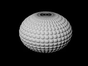 amoladora Modelo de impresión 3D