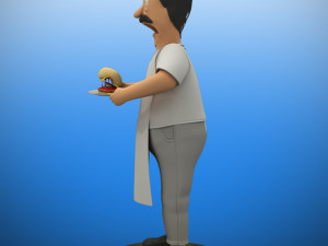 bob belcher Model Cetak 3D
