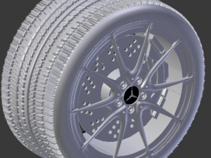mercedes amg gtr 3D Model