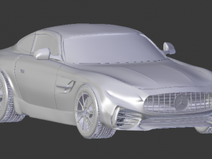 mercedes amg gtr 3D Model