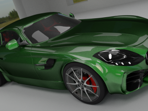 mercedes amg gtr 3D Model