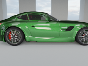 mercedes amg gtr 3D Model