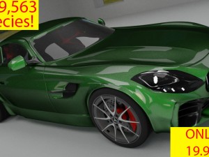 mercedes amg gtr 3D Model