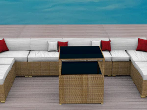 садовая мебель 3D Модель