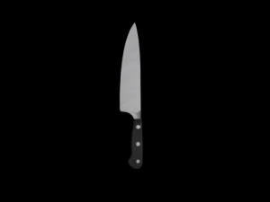 Kitchen Knife 3D Model