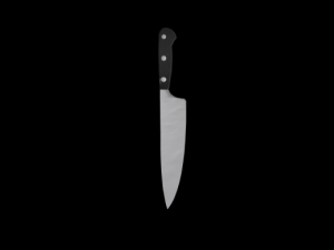 Kitchen Knife 3D Model