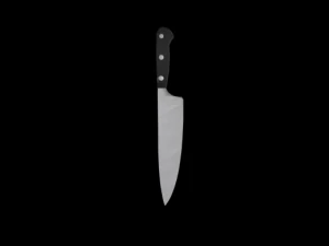 Kitchen Knife 3D Model