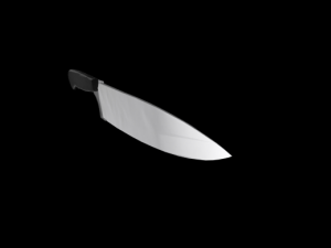 Kitchen Knife 3D Model