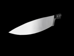 Kitchen Knife 3D Model
