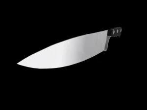 Kitchen Knife 3D Model