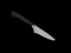 Kitchen Knife 3D Model