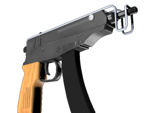 VZ61 Skorpion 3D Model