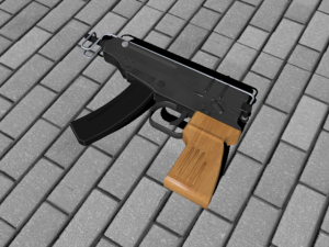 VZ61 Skorpion 3D 模型