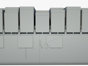 container ship msc ariane 3D Model