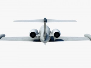 aircraft learjet bombardier 3D Model