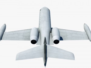 aircraft learjet bombardier 3D Model