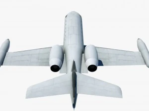 aircraft learjet bombardier 3D Model