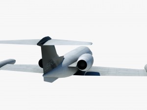 aircraft learjet bombardier 3D Model