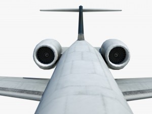 aircraft learjet bombardier 3D Model