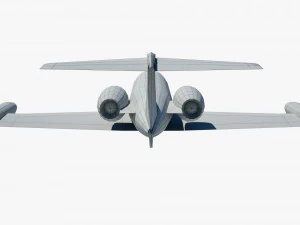 aircraft learjet bombardier 3D Model