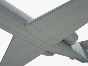 aircraft learjet bombardier 3D Model