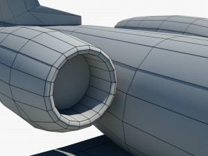 aircraft learjet bombardier 3D Model