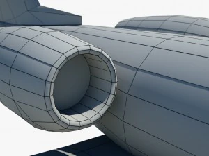 aircraft learjet bombardier 3D Model