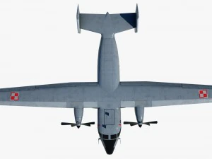 cargo and passenger plane m-28-bryza 3D Model