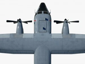 cargo and passenger plane m-28-bryza 3D Model