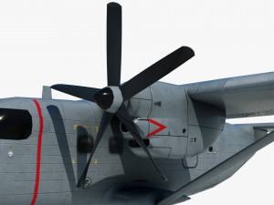 cargo and passenger plane m-28-bryza 3D Модель