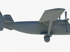 cargo and passenger plane m-28-bryza 3D Модель