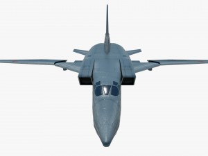 tupolev tu-22m-3 3D-Modell