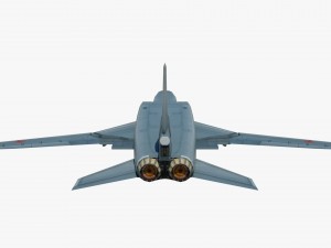 tupolev tu-22m-3 3D-Modell