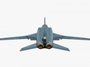 tupolev tu-22m-3 3D Model