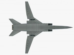 tupolev tu-22m-3 3D Model