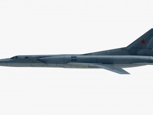 tupolev tu-22m-3 3D-Modell