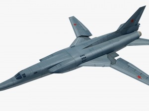 tupolev tu-22m-3 3D-Modell