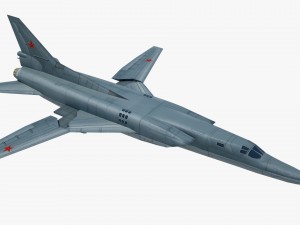 tupolev tu-22m-3 3D-Modell