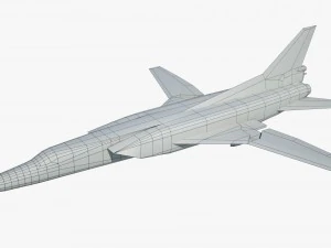 tupolev tu-22m-3 3D Model