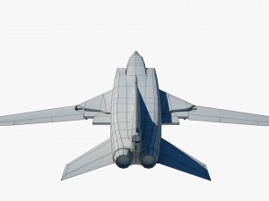 tupolev tu-22m-3 3D-Modell