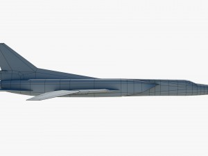 tupolev tu-22m-3 3D-Modell
