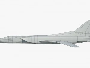 tupolev tu-22m-3 3D Model
